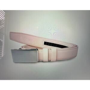 Mission Belt Kids Adjustable Leather Belt Girls Pink